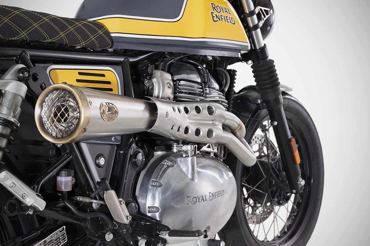 ZARD 2-in-1 Full Exhaust System for ROYAL ENFIELD CONTINENTAL GT BEAR 650 2019-2026