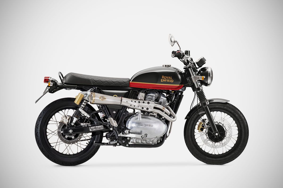 ZARD 2-in-1 Full Exhaust System for ROYAL ENFIELD CONTINENTAL GT BEAR 650 2019-2026