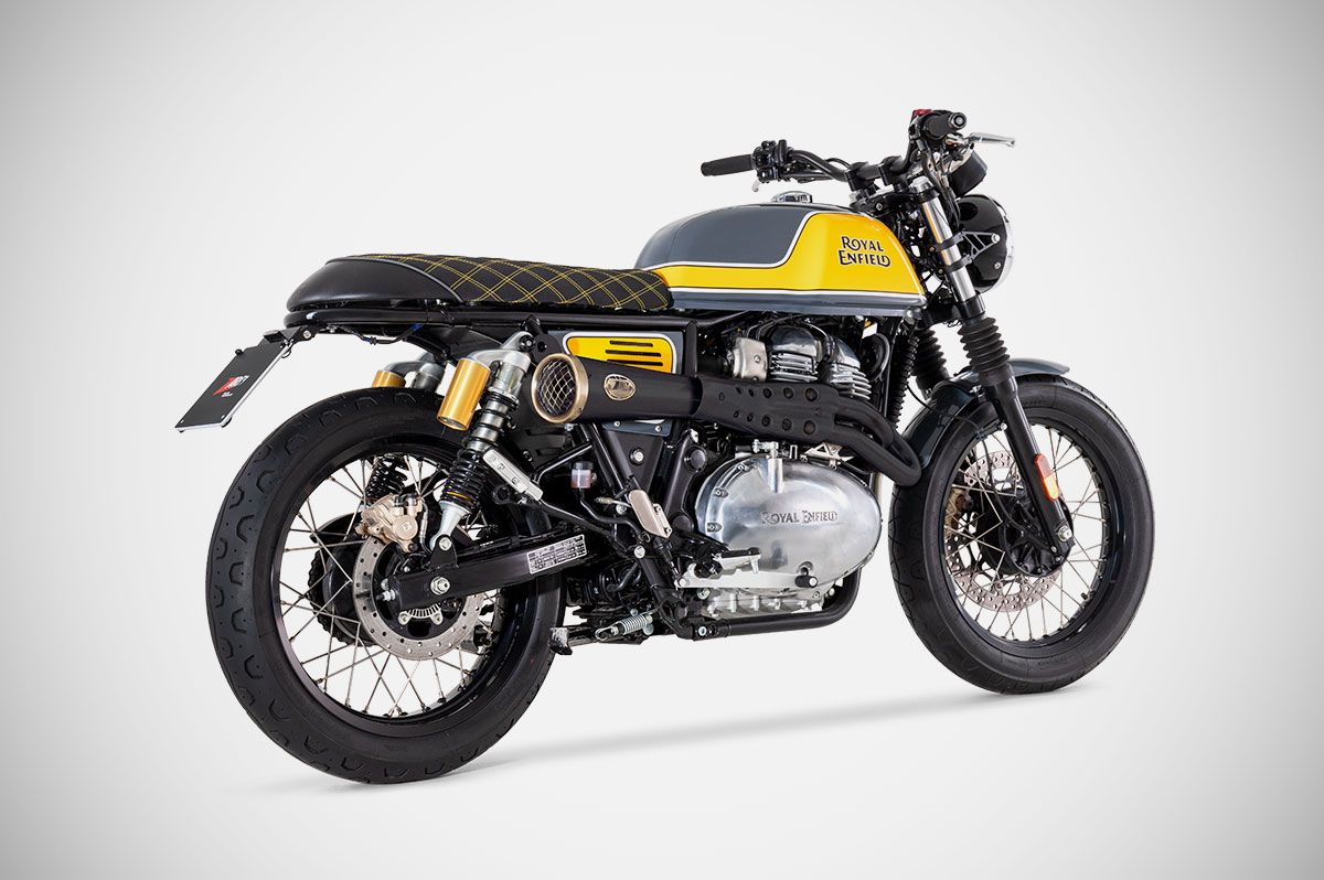 ZARD 2-in-1 Full Exhaust System for ROYAL ENFIELD CONTINENTAL GT BEAR 650 2019-2026