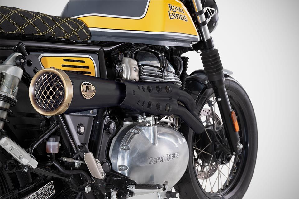 ZARD 2-in-1 Full Exhaust System for ROYAL ENFIELD CONTINENTAL GT BEAR 650 2019-2026