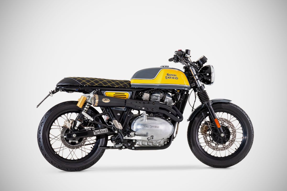 ZARD 2-in-1 Full Exhaust System for ROYAL ENFIELD CONTINENTAL GT BEAR 650 2019-2026