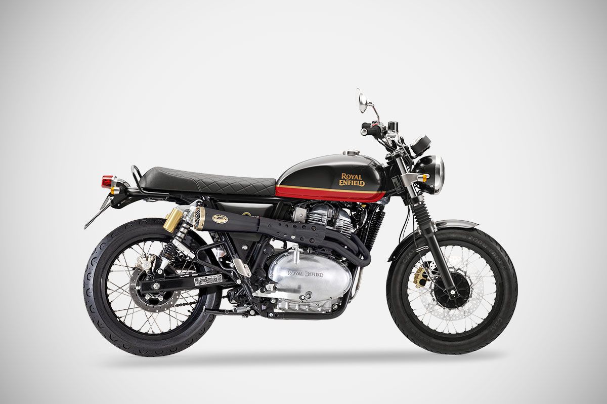 ZARD 2-in-1 Full Exhaust System for ROYAL ENFIELD CONTINENTAL GT BEAR 650 2019-2026