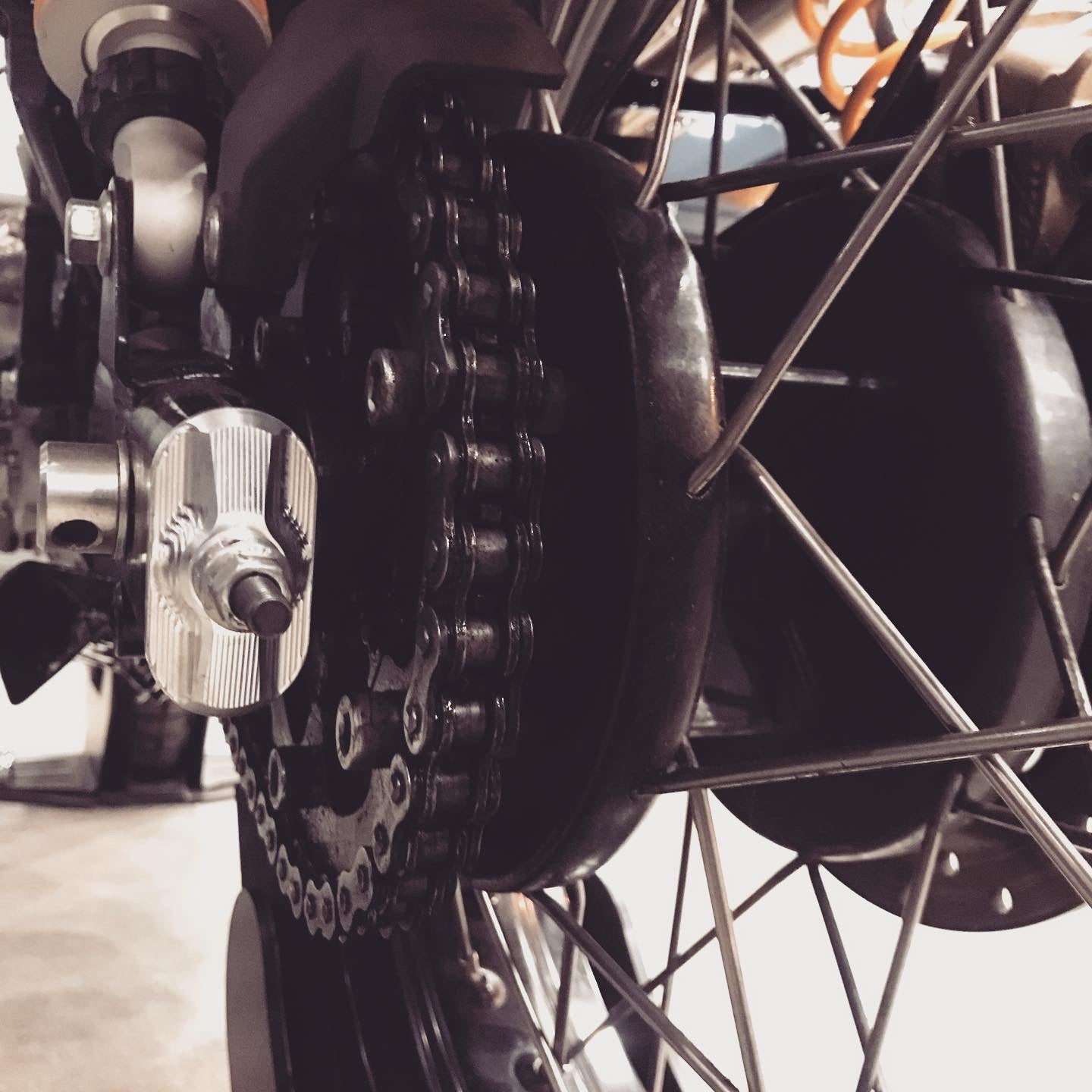 Swingarm Adjuster End Caps