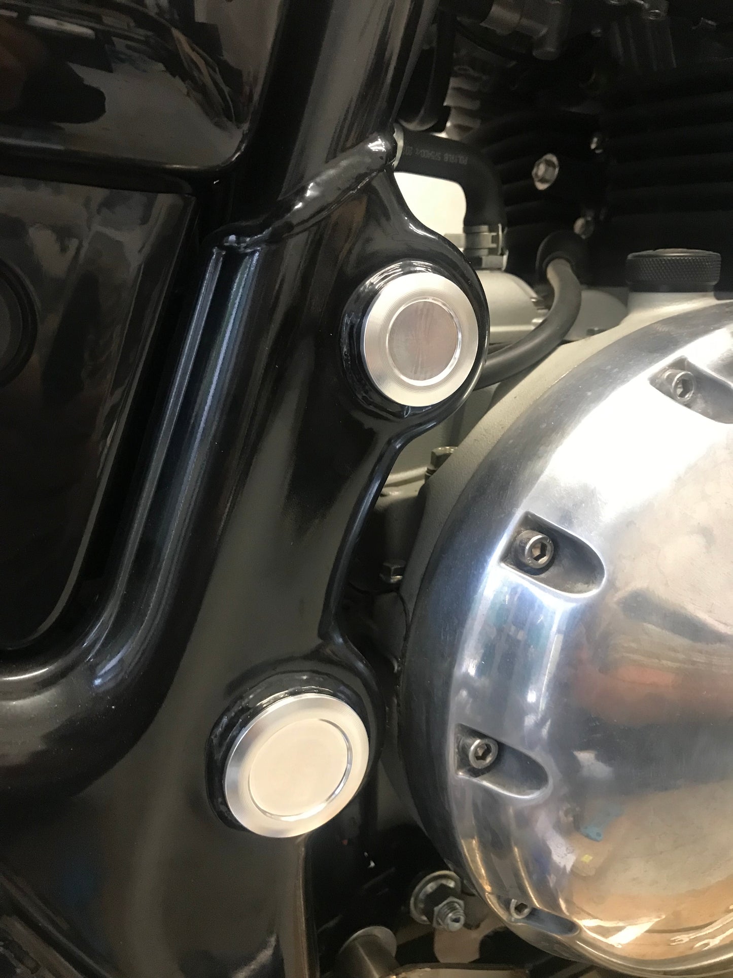 Royal Enfield Twins Continental GT650 Interceptor Frame Plugs