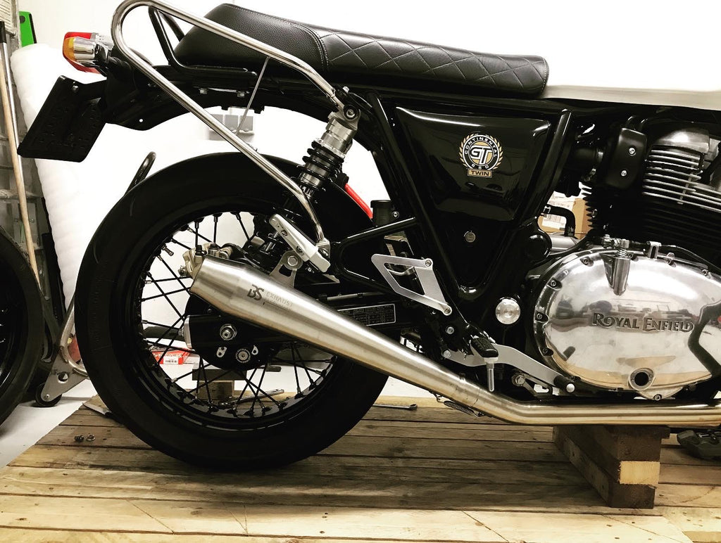 Heel Guards Kit for original CONTINENTAL GT650 Rearsets