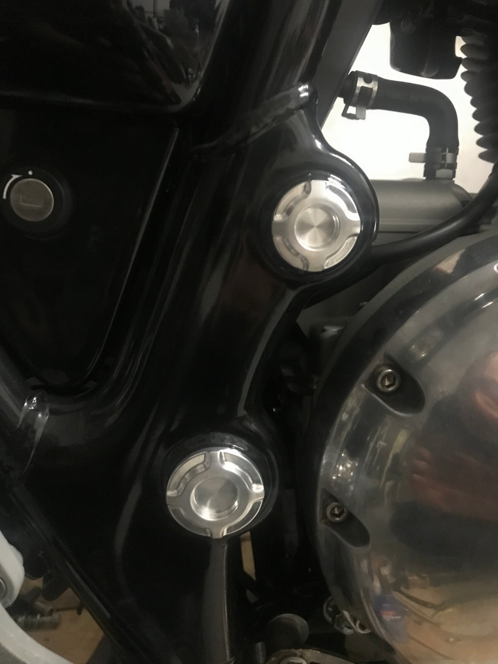 Royal Enfield Twins Continental GT650 Interceptor Frame Plugs